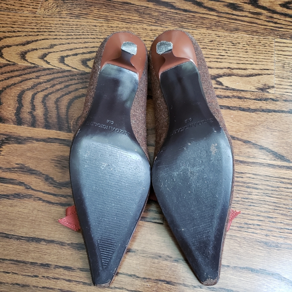 Enzo Angiolini tweed kitten heels size 5M - Picture 2 of 4